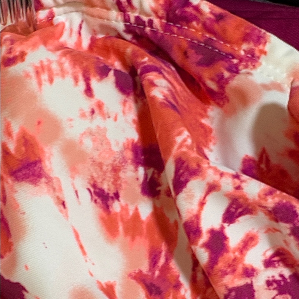 Time and Tru Pink and Purple Tie-Dye Bikini size XL (16/18) - Picture 4 of 5